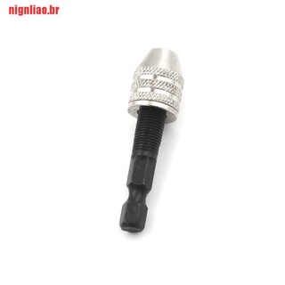 (Nignliao) 1pcs Mandril Mini Hex Haste 0.3-3.5mm Para Furadeira Elétrica (3)
