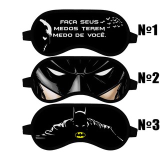 Mascara De Dormir Do Batman Bruce Wayne / Tapa Olho / Para descanso / Venda Para Olhos