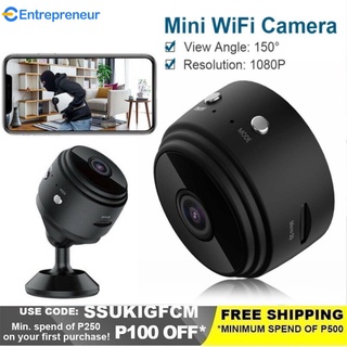 micro câmera A9 Mini 1080p camera espia cam Wifi Sem Fio [EN]