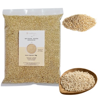 Quinoa Grão Branco Proteínas Natural Equilibrium Decor 1kg