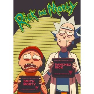Rick and Morty Placa Decotiva - Quadro de Presente - Quadro Decorativa - Placa Decorativa - Presente
