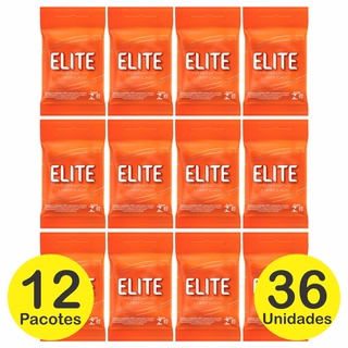 Kit 12 Pacotes Preservativo Camisinha Blowtex Elite 36 Unidades (1)