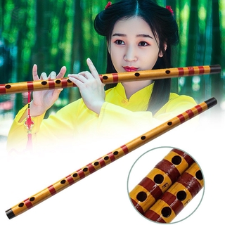 1 Pçs Flauta Profissional De Bambu Instrumento Musical Artesanal Para Iniciantes Estudantes (1)