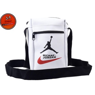 Bolsa Bag Lateral Shoulder Pochete Jordan Com Ziper Unissex