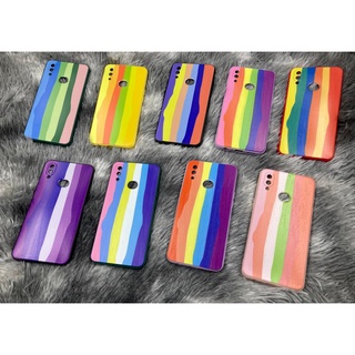 Capa Case Silicone Soft Aveludada Fechada Arco Iris Rainbow Samsung A10s Tela 6.2''