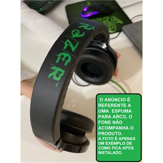 Espuma Para Arco Headband Razer Electra, Razer Kraken - Envio Imediato - Produto no Brasil (4)