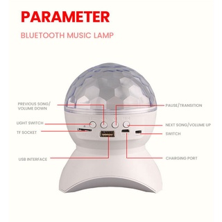 Projetor Starry Light Led Estrela Bluetooth Música Céu Estrelado Projeção Luz USB Controle De Voz Colorido Noturna Com Remoto meloso (2)