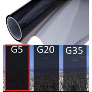 G5 insulfilme, 2mX50 cm + Brinde uma espatula, para automóveis, janelas, sacadas, varandas, box e outros. (7)
