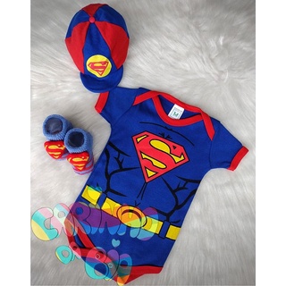 Body mesversário bebê menino Super Homem - Superman
