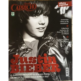 Revista Capricho edição especial: Justin Bieber