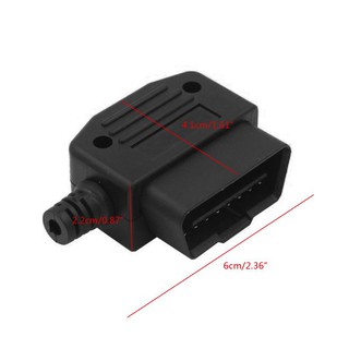 ALL Car Auto OBD2 16 Pin Male Connector Plug Universal Car Diagnostic Tool Adapter Car Auto OBD2 16 Pin (6)