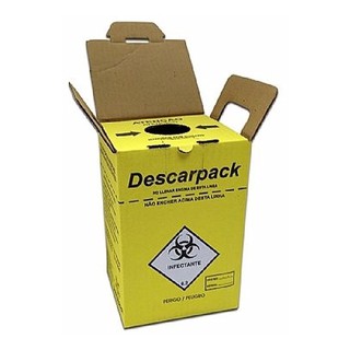Caixa Coletora Material Perfurocortante 1,5l Descarbox Full