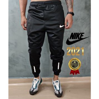 Calça Bermuda Corta Vento Nike símbolo Refletivo Dri Fit Jogger Refletiva Tradicional Swag Skinny (8)