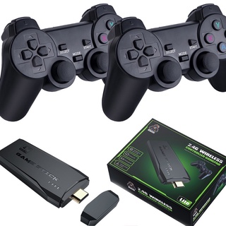 10000/3500 Jogos 4K HDMI Game Stick Console sem fio Dual/Single Player Videogame Box Retro Ps1 / Cps / Fc / Gb / Gba 10+ Emuladores
