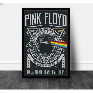 Quadro decorativo Pink Floyd Banda De Rock Album Arte