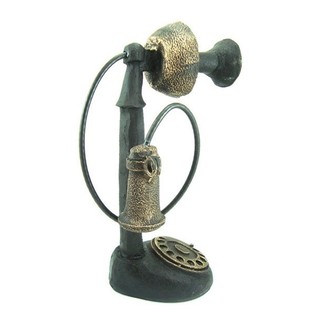Telefone Antigo Retro Vintage Em Resina - Decoração (2)