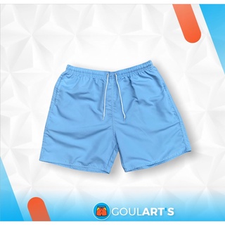 Kit 2x Shorts Masculino Mauricinho Neon Tactel Moda Praia Liso Bermuda Verão (3)
