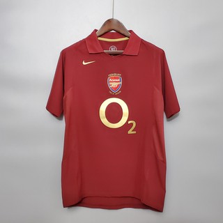 2005 / 2006 Camisa De Futebol Arsenal Retro