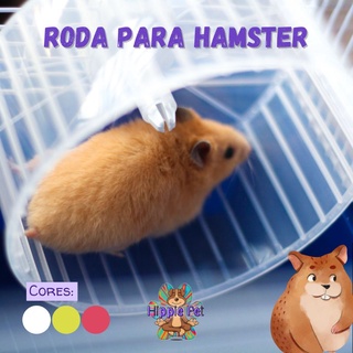 Roda de gaiola para hamster pequeno