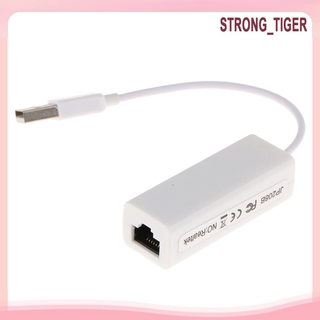 Forte_Tiger Adaptador De Rede Ethernet Usb 2.0 Para Rj45 Para Apple Mac Macbook Air White 100 Mbps (4)