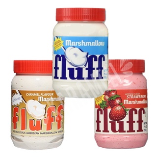 Kit 3 Marshmallows Fluff - Original & Caramelo & Morango - EUA (1)