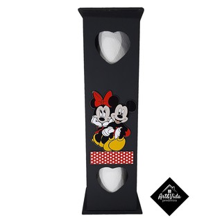 Suporte Porta Papel Higiênico Mickey Minnie Disney (1)