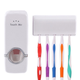 Dispenser Escova de Dente Pasta Dental Automático Com Suporte Para Banheiro