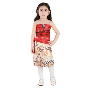 Fantasia Infantil Moana/Vestido Moanna Para Apresentação Dia Das Crianças