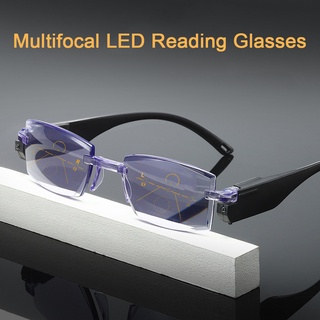 Óculos De Leitura Com Claro Azul Anti-Escolar Com Zoom Inteligente Unissex (3)