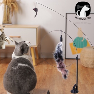 (LS) Varinha De Gatos De Brinquedo Para Estimação Tenacidade/Provocação/Com Ventosa (7)