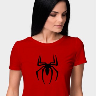 Camiseta feminina BABYLOOK - Homem Aranha (Spiderman)