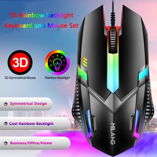T6 USB Wired Kit Teclado Mouse Luminoso Semi Mecanico Com Led Promoção (optimization) (3)
