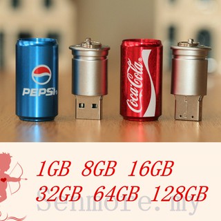 Pen drive for Gift "Drinks in Can" USB 2.0 128GB 64GB 32GB 16GB 8GB 1GB