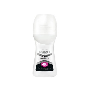 Avon Desodorante Roll-On Antitranspirante On Duty Women Invisible 50 ml Rollon Rolon
