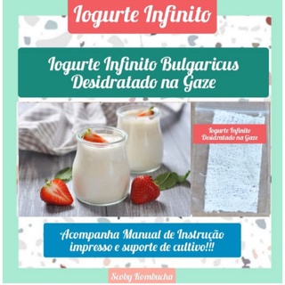 Iogurte Infinito Bulgaricus( Desidratado na Gaze)