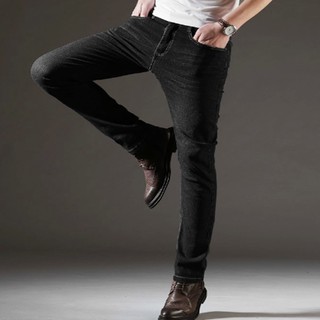 Calca Jeans Masculina Preta Slim com Elastano Laycra Melhor Preco (5)
