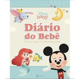 Diário Bebe Disney Baby Menino E Menina Capa Dura Gestação