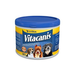 VITACANIS – Suplemento Vitamínico, Mineral E De Aminoácidos Para Cães E Gatos 250Gr