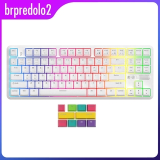 [BRPREDOLO2] Ajazz K870T Wireless Bluetooth RGB Mechanical Keyboard 2000mAh Rechargeable USB-C Gaming/Office Keyboard