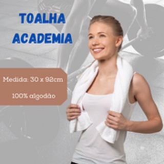 Toalha de Academia Treino | Academia | 100% algodão | Toalha para Esportes | Fitness | Musculação | Corridas | Moda Fitness