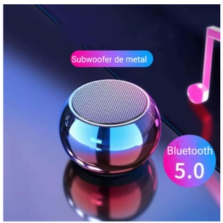 Mini Caixa De Som Bluetooth 5.0 Tws Metal Mini Speaker Amplificada 3w (1)