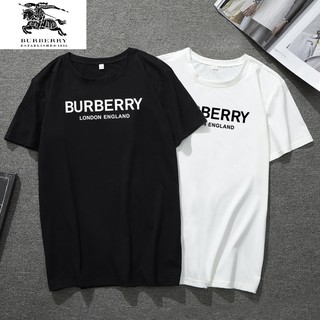 Camiseta Masculina Estampa Burberry Oversize Para Meninos E Meninas XS-5XL