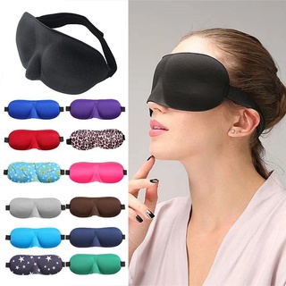 Máscara De Olho 3D Flexível/Portátil Para Viagem/Dormir/Olhos Com Dupla Face Natural Masculino/Mulheres