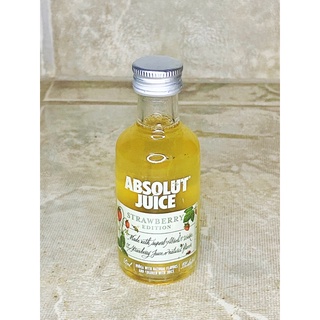 Absolut Vodka Juice Strawberry Miniatura 50ml