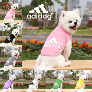 Roupa de Pet Clássica Camiseta De Gato De Desenho Para Cachorro De Estimação / Roupa De Cachorro