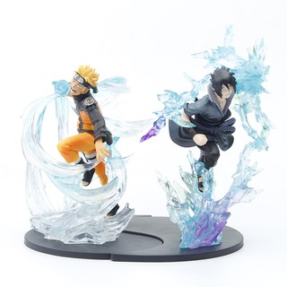 Uzumaki Naruto Rasengan Sasuke PVC Action Figure 180mm Anime Naruto Shippuden Figurine Collectible Model Toys