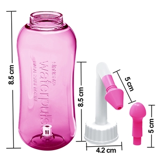 Wholesale Wash Nose Bottle Waterpulse Nasal Nose Wash Bottle 70/300/500ml for Adult and Kid Travel Nasal Irrigator (2)