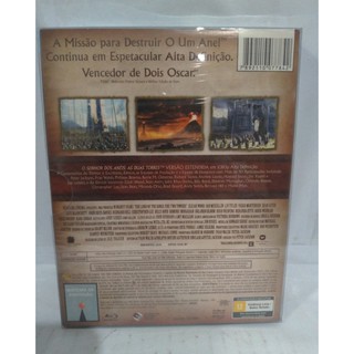 Blu-ray Trilogia Senhor dos Anéis Ed.Especial Versão Estendida com luva + brinde proteção para luva. (5)