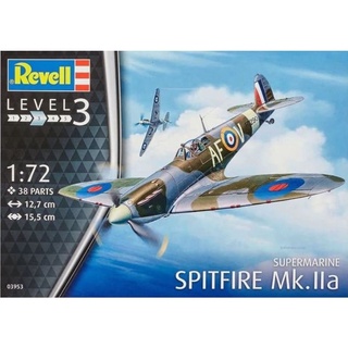 Avião Spitfire Mk.IIa kit Revell 1/72 Plastimodelismo