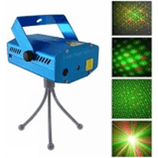 Mini Laser Projetor Holográfico Stage Lighting Azul Yx-09